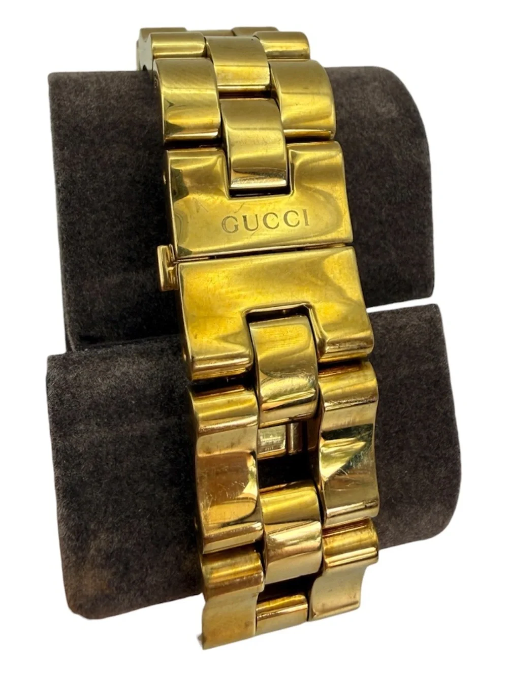 Vintage Gucci 2305L Gold Plated Swiss Quartz Watch - Working